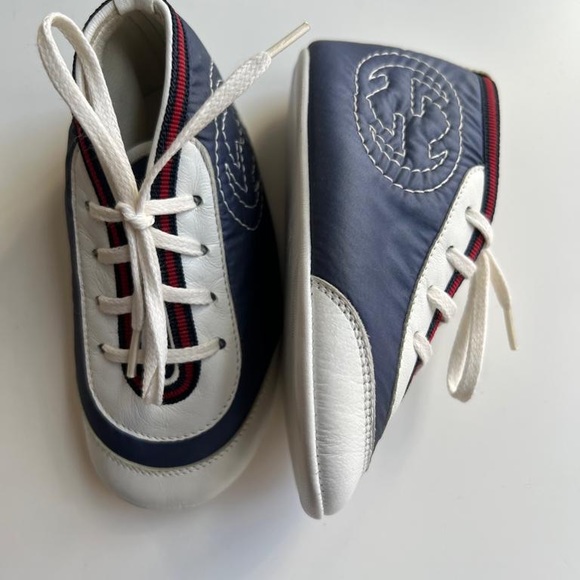NEW with tags GUCCI shoes unisex toddler 19 size - Picture 4 of 16